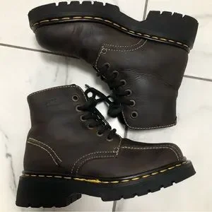 VTG Dr. Martens DM\'s 9303 Vintage Dr Martens Boots 9303 Mens Size 9 Brown Leather Docs  main image 3